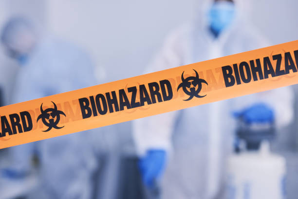Professional Blood Cleanup technician working in East Hampstead, NH